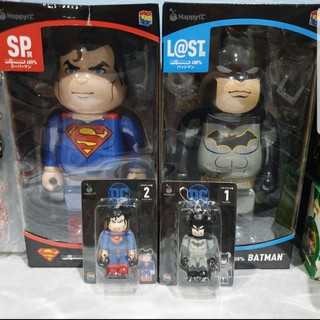 Be@rBrick 400% DC Superman &amp; Batman