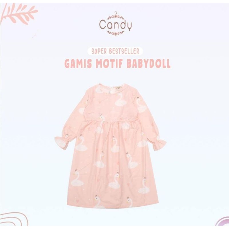 KATUN Gamis เด็กผู้หญิง By Candy 8-10 ปีทําจากผ้าฝ้าย