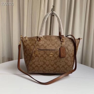Coach Prairie satchel พัด 13” รุ่นใหม่ มีซิปหน้าค่ะ
