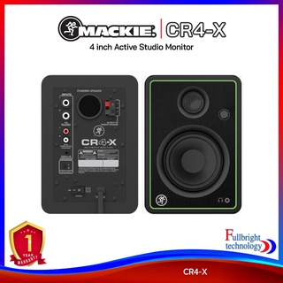 Mackie CR4-X 4" Active Studio Monitor (Pair) ลำโพงมอนิเตอร์ ใช้งานทั่วไป คุณภาพลำดับสตูดิโอ รับประกันศูนย์ไทย 1 ปี