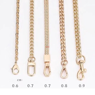 seng 60cm/120cm Handbag Metal Chains Shoulder Bag Strap DIY Purse Chain Detachable