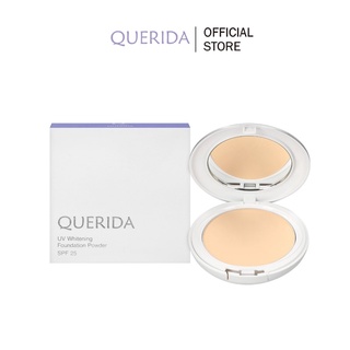 Querida UV Whitening Foundation Powder SPF25 แป้งพัฟ ผสมรองพื้น คุมมัน กันน้ำกันเหงื่อ