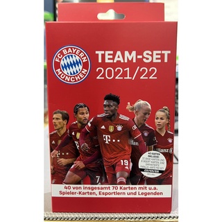 พร้อมส่ง !!! Topps Official Team Set 2021/22 FC BAYERN MUNCHEN