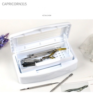 Capricorn315- กล่องฆ่าเชื้อ ถาดนึ่งฆ่าเชื้อ เครื่องมือทำเล็บ สําหรับร้านทําเล็บ