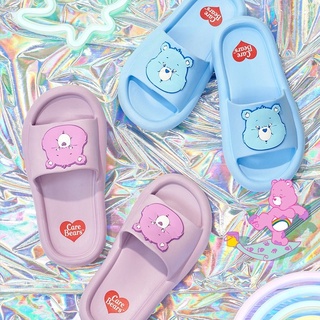 ( พร้อมส่ง ) Care Bears Tube Slippers รองเท้าแคร์แบร์