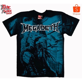 เสื้อวง  Megadeth OVP สกรีนดิสชาร์ด MSD.2 เสื้อวงดนตรี เสื้อวงร็อค เสื้อลายเต็มตัว ไม่ร้อน รีบทับได้