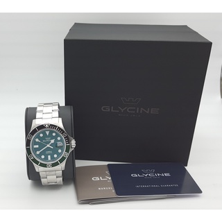 นาฬิกา GLYCINE MENS GL1014 COMBAT SUB 42 MM QUARTZ พร้อมกล่อง (ใหม่)