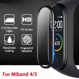 Xiaomi  4 5 6 ฟิล์มกันรอย Mi Band 7/8 ป้องกันหน้าจอ ตัวป้องกันหน้าจอป้องกันการระเบิด HD 3D รอยขีดข่วน