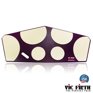 Vic Firth® แป้นซ้อมกลอง HHPQL แป้นซ้อมกลองทอมมาร์ชชิ่ง ขนาดใหญ่ ** Made in U.S.A. **