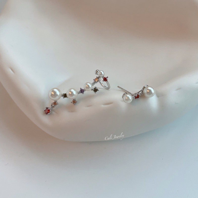 Cali Jewelry เกาหลี ต่างหู kdraa ต่างหู kdraa ต่างหู