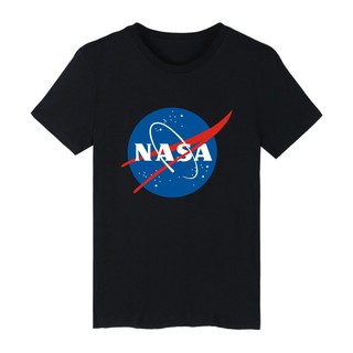 เสื้อยืดผ้าฝ้ายแขนสั้นผู้ชาย สไตล์ฤดูร้อน พิมพ์ NASA ไซซ์ XXS-4XL 1389Size S-5XL