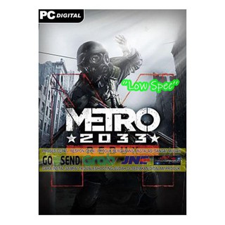 มิเตอร์ 2033 REDUX REDUX | Cd DVD GAME PC เกมแล็ปท็อปสําหรับพีซี