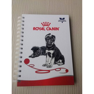 สมุดไดอารี่ปกแข็ง Royal canin
