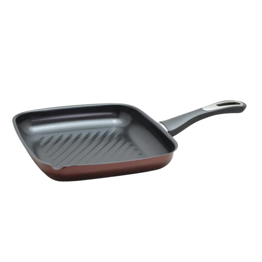 GlobalHouse SANE กระทะย่าง 26x28x4.2 ซม. PAN-GRILLDER สินค้าของแท้คุณภาพดี