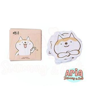 [[พร้อมส่งจากไทย!!]] สติ๊กเกอร์น้องหมาชิบะ