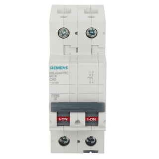 เบรกเกอร์ เมนเบรกเกอร์ SIEMENS 40A 2P 10KA เบรกเกอร์ ตู้ไฟ งานระบบไฟฟ้า MAIN BREAKER 40A 2P 10KA SIEMENS