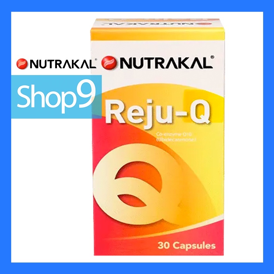 แท้ 08/2027 NUTRAKAL REJU-Q 100 MG นูทราแคล รีจู-คิว (60 CAPSULES)