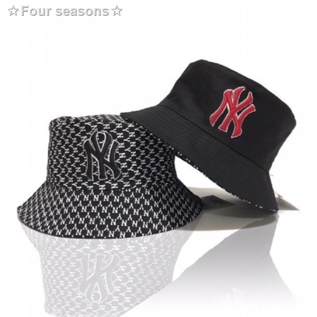Bucket hat หมวก ny หมวกบักเก็ต mlb แฟชั่น ผู้ชาย ผู้หญิง คุณภาพดี