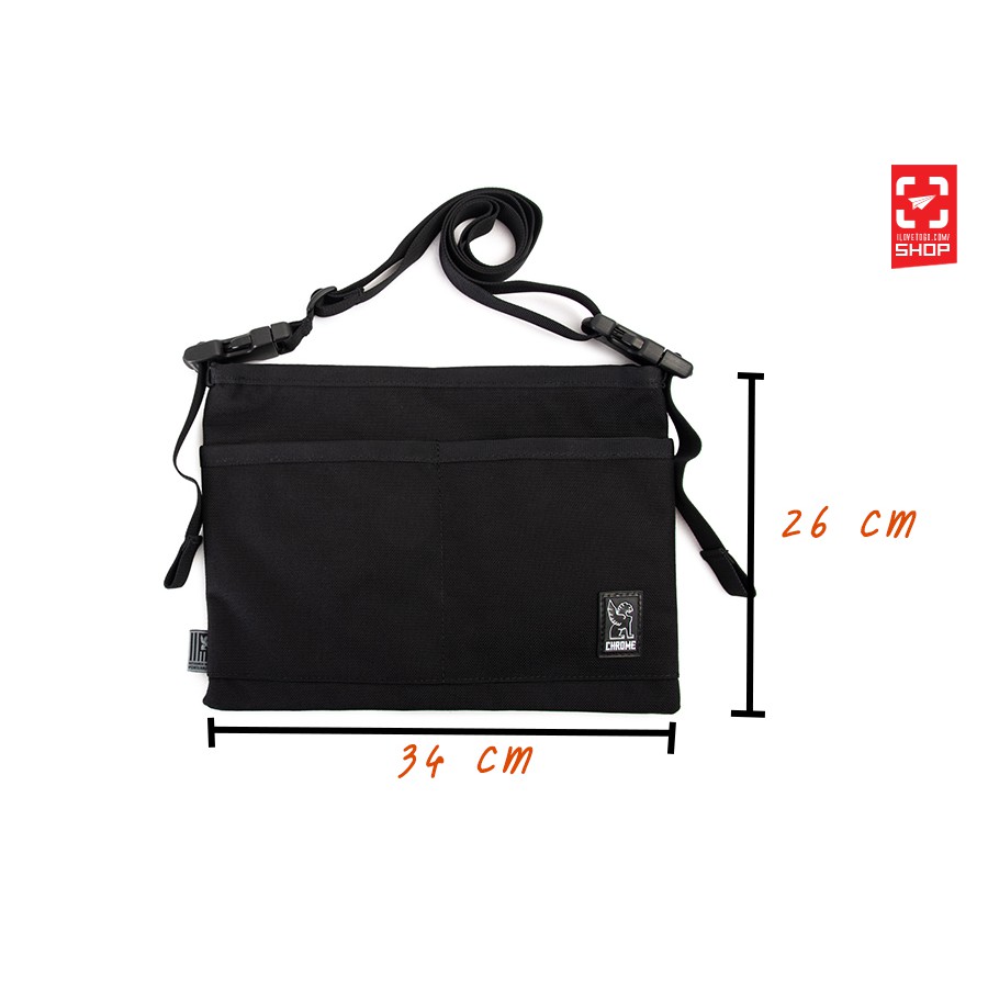 กระเป๋า Chrome - Mini Shoulder Bag สี Black | Shopee Thailand
