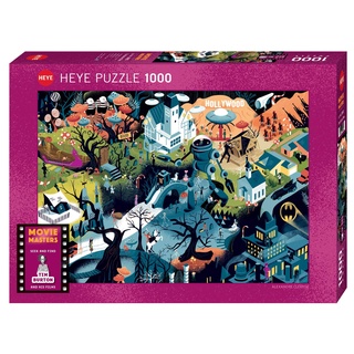 จิ๊กซอว์ 1000 pcs PUZZLE HEYE - TIM BURTON FILMS (Clerisse - Movie Masters)