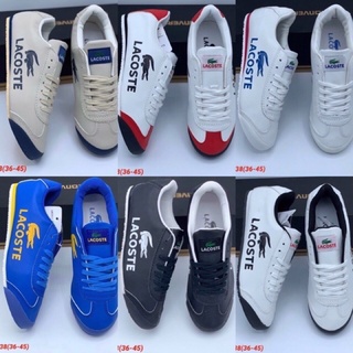 Lacoste ผ้าใบผูกเชือก (36-45)