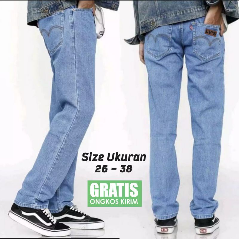 Levis Model Mens Pants // กางเกงยีนส์ผู้ชายมาตรฐาน