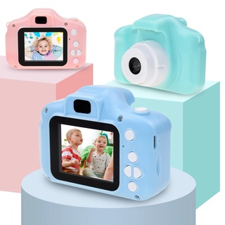 ราคา[ พร้อมส่ง ]  กล้องถ่ายรูปเด็กตัวใหม่ ถ่ายวีดีโอ ถ่ายได้จริง กล้องดิจิตอล ขนาดเล็ก กล้องจิ๋ว Kids Camera กล้องเด็ก