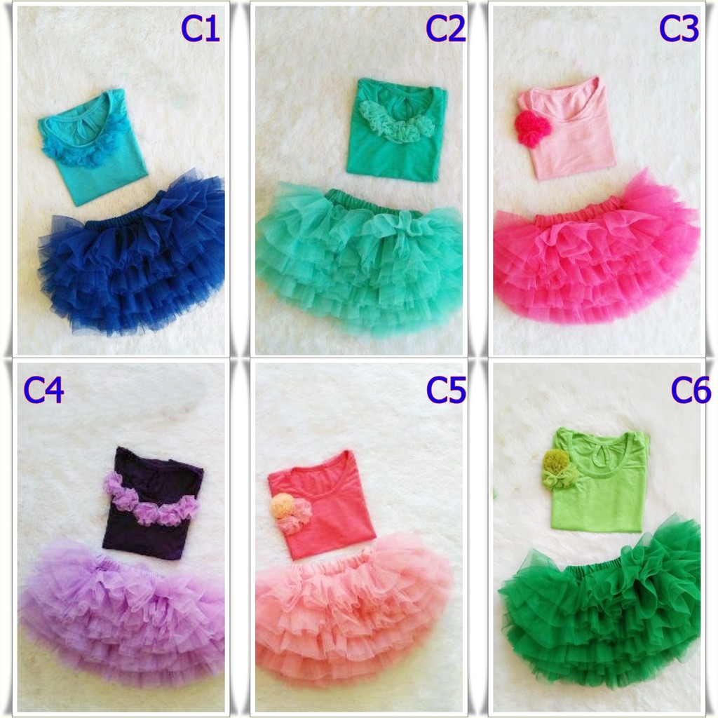 GOTHIC TUTU SET (SKIRT + TOP + HEADBAND) CODE C