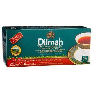 Dilmah Premium 100% Pure Ceylon Tea ดิลมาพรีเมี่ยม ชาศรีลังกา 2กรัม x 25ซอง