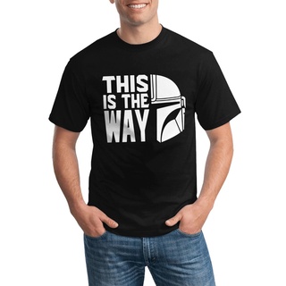 เสื้อยืด พิมพ์ลาย The Mandalorian This Is My Way สไตล์ฮิปฮอป คุณภาพสูง สําหรับผู้ชาย