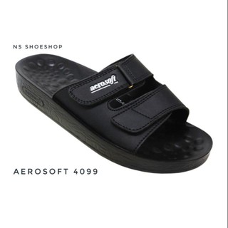 รองเท้า Aerosoft แอโรซอฟท์ รุ่น 4099 สีดำ