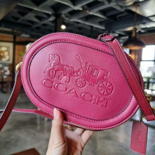 กระเป๋าสะพาย COACH C4164 CAMERA BAG IN COLORBLOCK WITH HORSE AND CARRIAGE