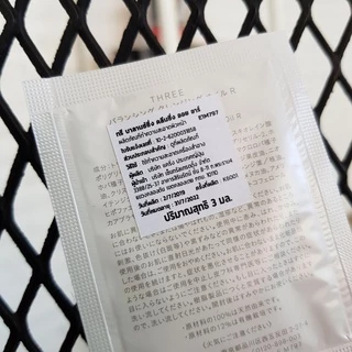 ป้ายไทย_ของแท้100%_Three tester/ Three balancing Oil gel/ Three balancing Oil_แบบซอง