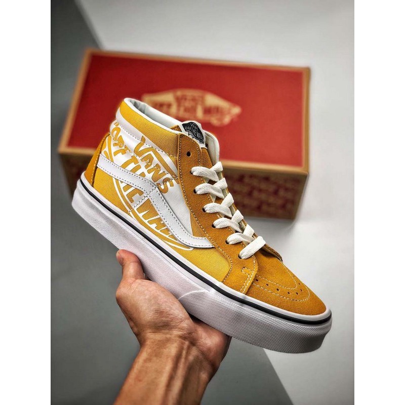 vans off the wall yellow