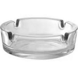 ที่เขี่ยบุหรี่ ทำจากแก้ว  Ashtray Round Glass 10.8 cm. GM 41