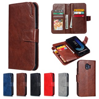 เคส Samsung Galaxy J8 J2 Pro 2018 S7 Edge J3 A5 A3 2015 2016 2017 Flip Cover Wallet Case Leather เคสหนัง 9 Card Slots Stand เคสฝาพับ  เคสเคสโทรศัพท์หนังฝาพับพร้อมช่องใส่บัตรสําหรับ SamsungGalaxy Samsunga3 Samsunga5 J 8 J 2 j2Pro S 7 s7Edge J 3 A 5 A 3