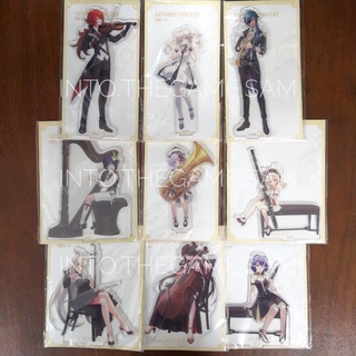 [พร้อมส่ง] อะคริลิค Stand Acrylic Official จาก Genshin Impact ชุด Orchestra พร้อมส่งจ้า