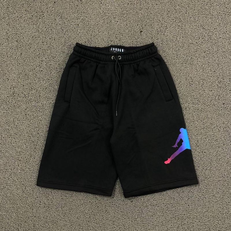 SHORT PANTS / JORDAN JUMP RAINBOW กางเกงขาสั้นของแท้สีดํา