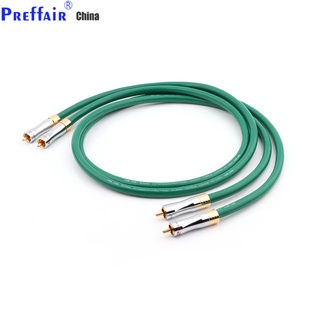 High Quality  2328 Pure Copper HiFi Audio cable RCA interconnect cable Audiophile RCA TO RCA Audio Cable