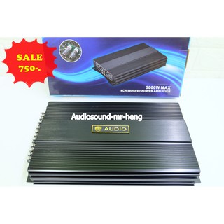 พาวเวอร์แอมป์ 4ch  AE  AB-50.4 แบบหลอด  4CH AB 5000w พร้อมของใหม่