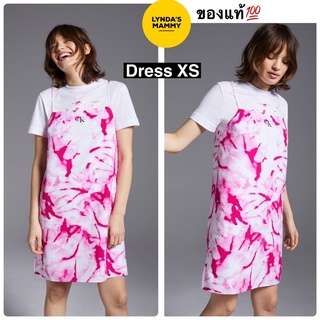 พร้อมส่ง G3 เดรสสีชมพู Calvin Klein Marble Dress Size XS