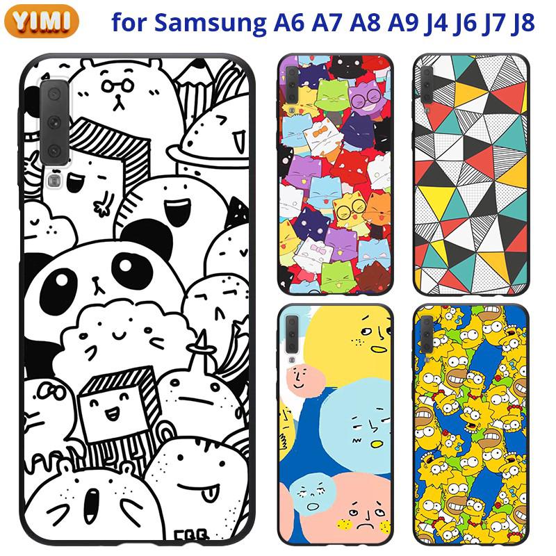 เคส SAMSUNG A22 A42 A50 A30S A50S A20S A21S J4+ J6+ J7+ J7 Prime Pro มือถือสำหรับเคสโทรศัพท์มือถือลายการ์ตูนหมีสําหรับ