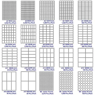 See-D Labels ป้ายสติ๊กเกอร์เอนกประสงค์ (Sheet Labels)