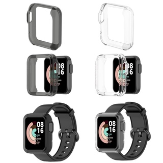 ตัวป้องกันเคสซิลิโคน TPU สำหรับ Xiaomi Mi Watch Lite Redmi