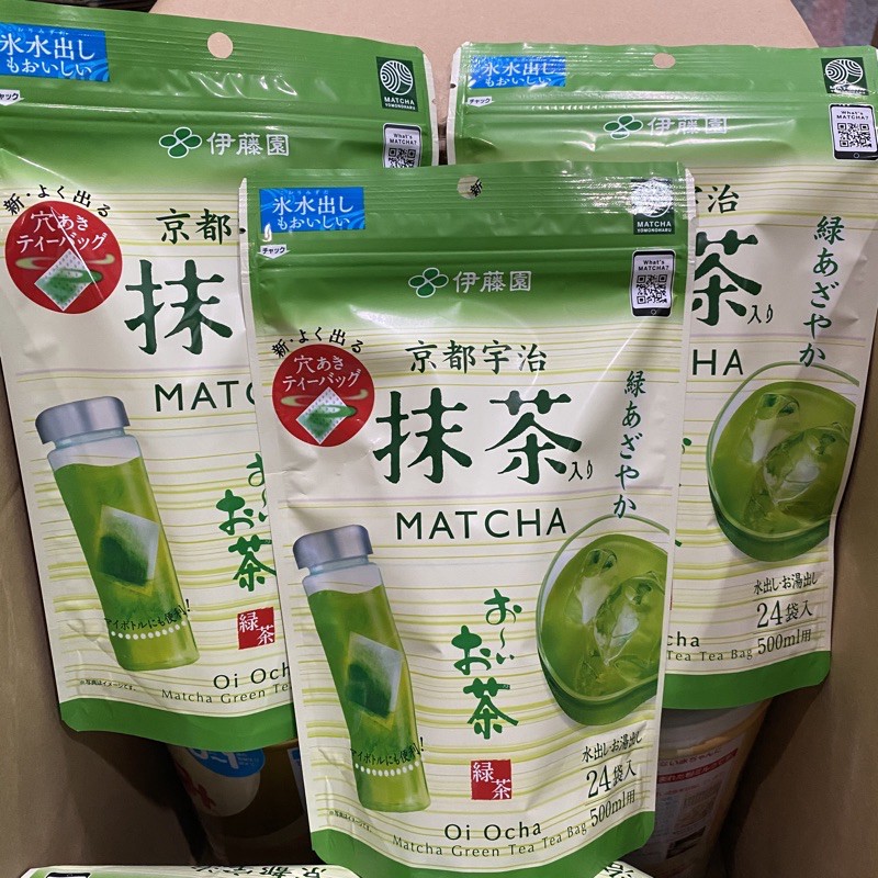 Kyoto Uji Matcha 🍵 ชาเขียว Itoen พกพาสะดวก แค่หย่อนใส่น้ำ