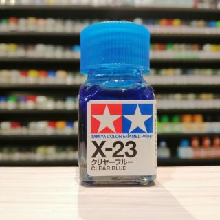 สี TAMIYA : X-23 CLEAR BLUE