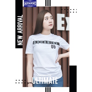 AQUANINE เสื้อยืด  รุ่น ULTIMATE  เสื้อยืดผู้หญิง ( สีขาว ) ลิขสิทธิ์แท้