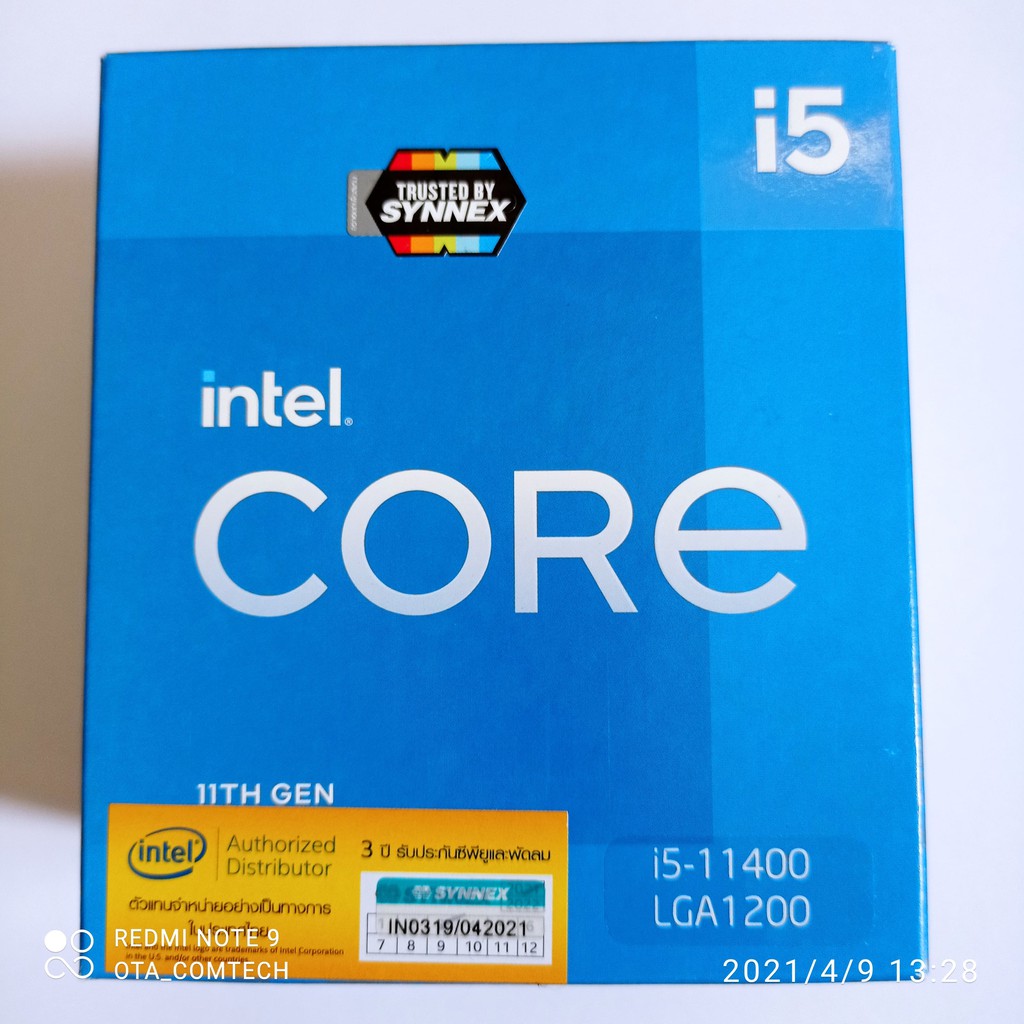 CPU INTEL CORE I5 11400 2.60GHz 6C/12T LGA1200 (Rocket Lake)