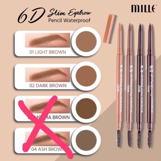 6D Slim Brow Pencil Waterproof