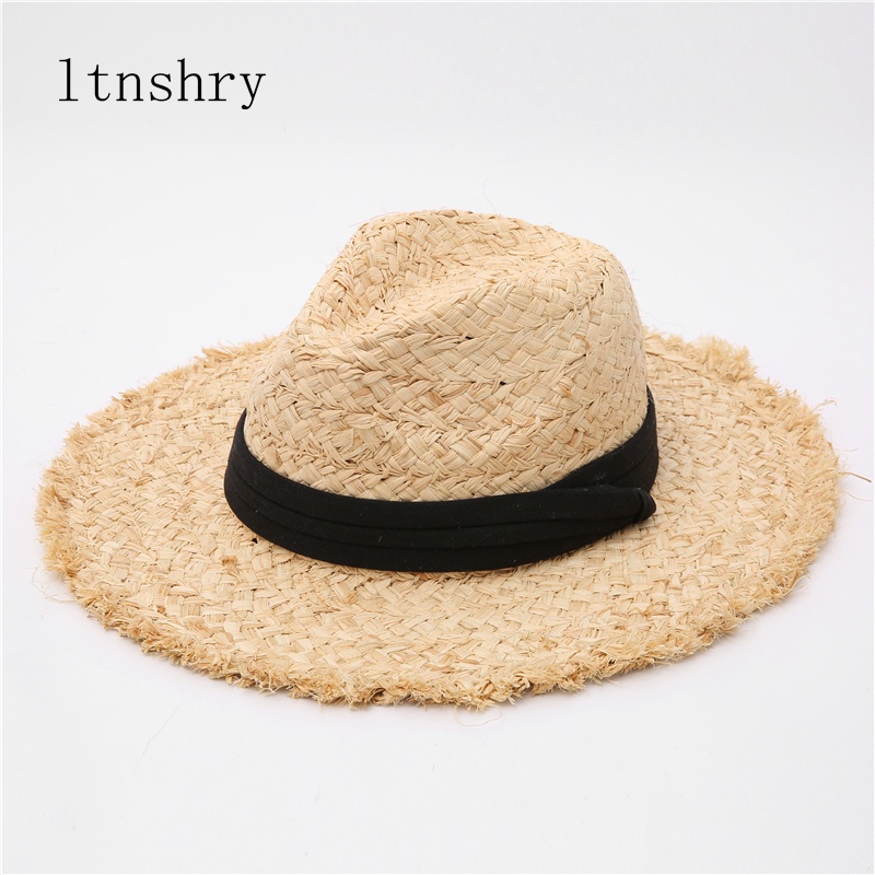 In StockHT3547 Summer Hat Women Large Wide Brim Beach Hat Lady ...